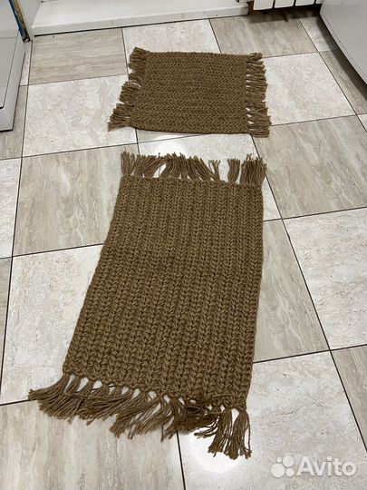Коврик из джута