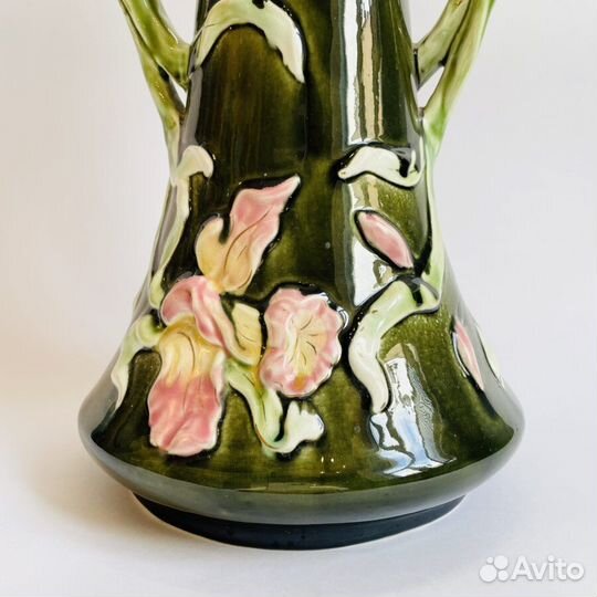 Большая антикварная ваза, стиль Ар Нуво, начало XX века