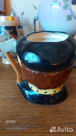 Пивная кружка 13 - Голова с топором, старина