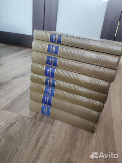 Собрание сочинений Фёдора Гладкова в 8 томах