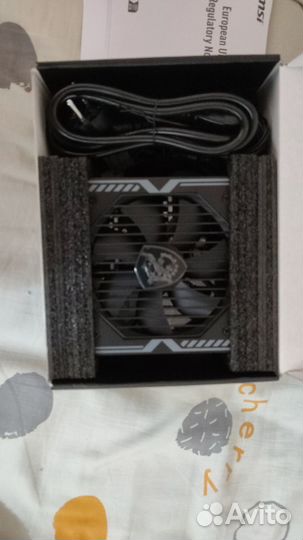 Блок питания msi mag a650bn 650w 80 plus bronze