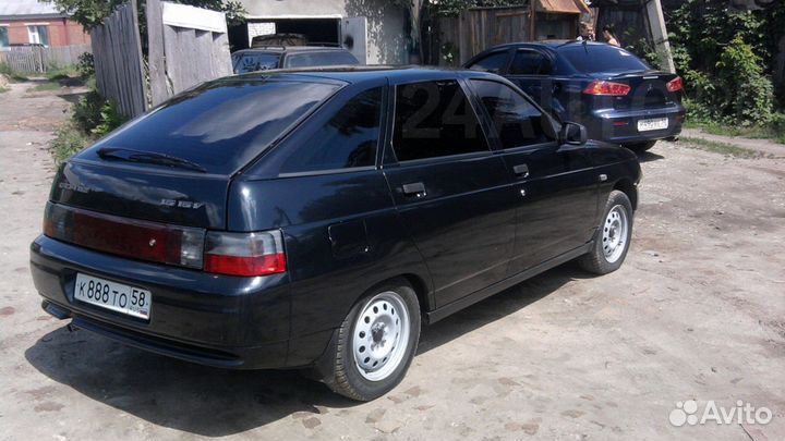 Бампер задний ваз 2112, цвет Млечный Путь