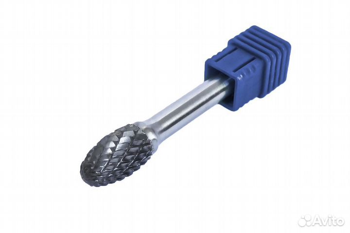 Шарошка сферическая вытянутая по металлу(16мм, хво