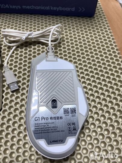 Игровая механическая клавиатура и мышь