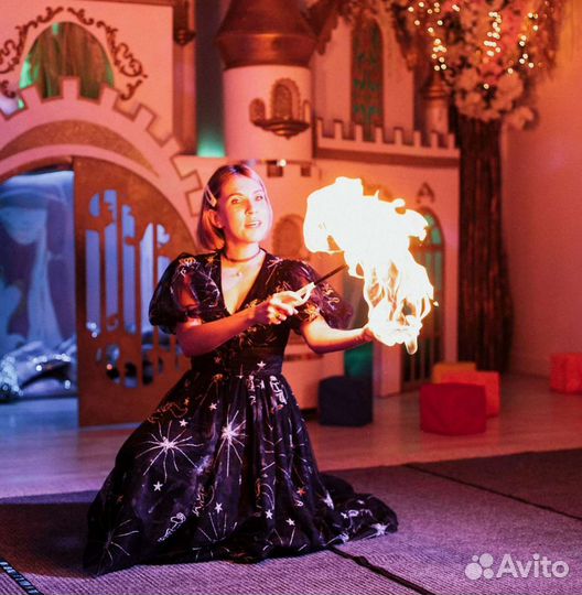 Шоу мыльных пузырей