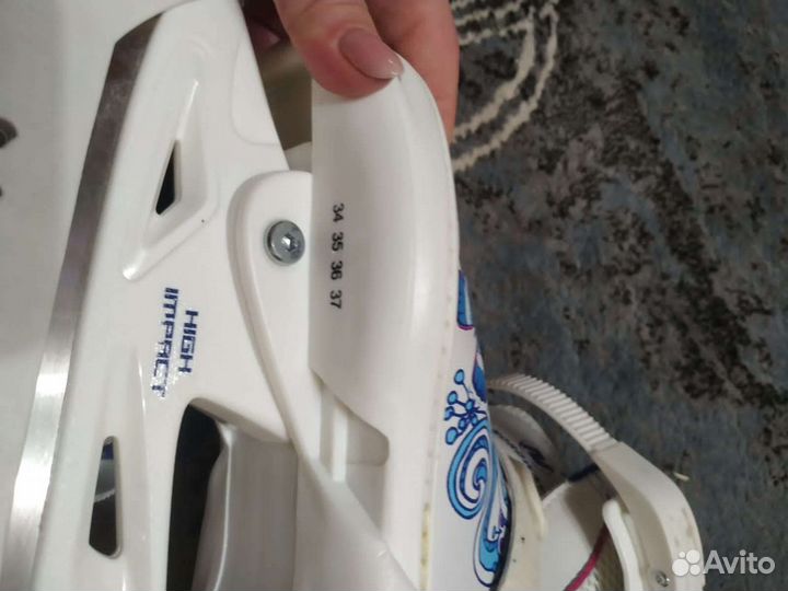 Коньки детские раздвижные 34 37