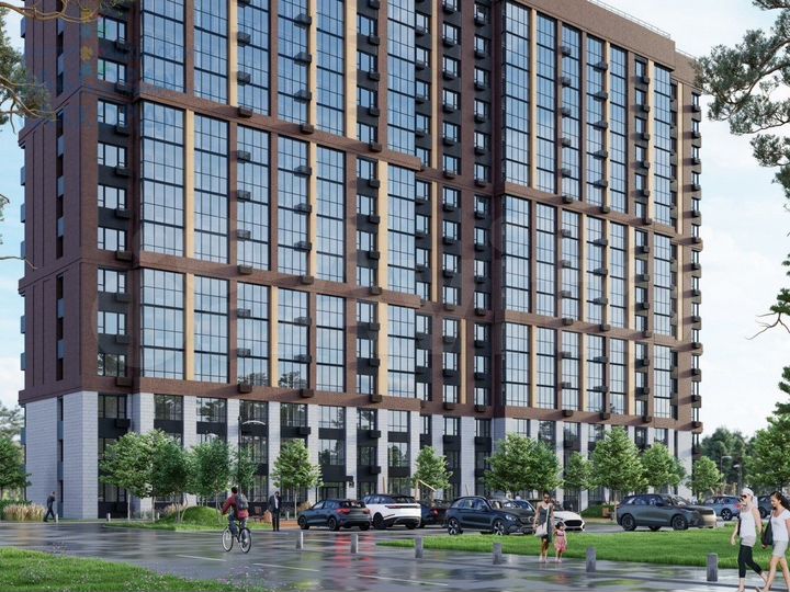 2-к. квартира, 60,7 м², 10/24 эт.