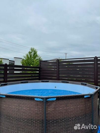 Каркасный бассейн 305х100 см цвет 