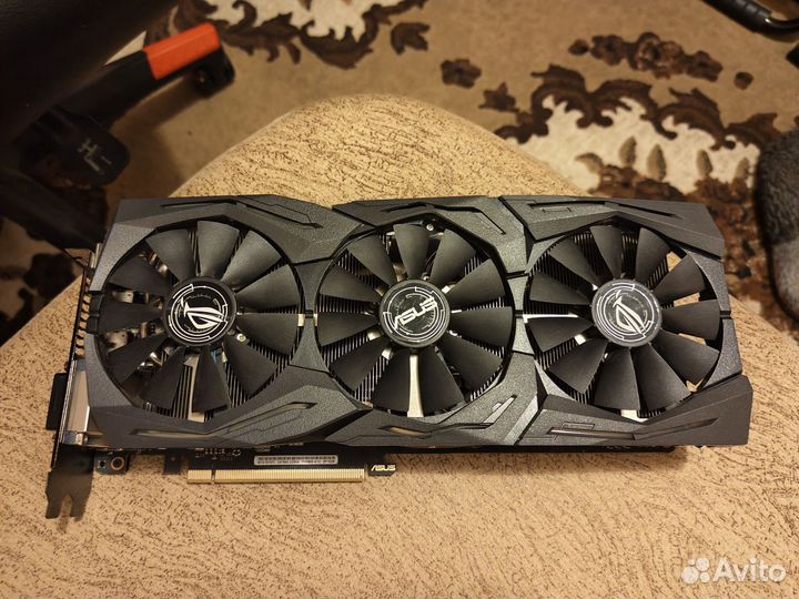Видеокарта Asus GeForce GTX 1070ti 8Gb