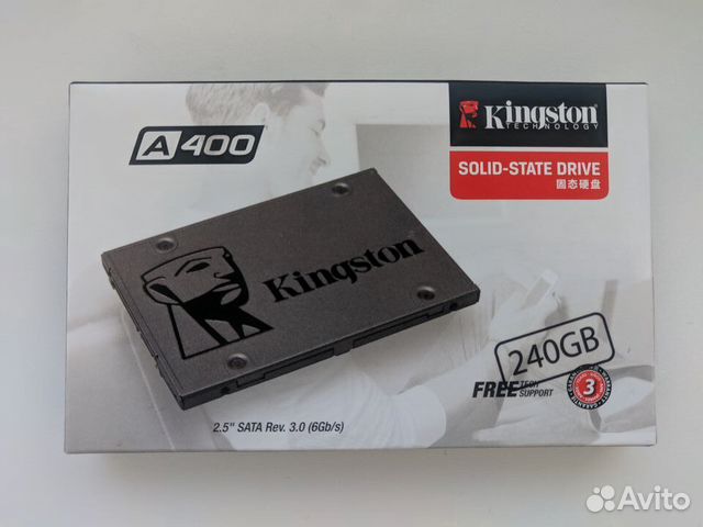 Внутренний ssd kingston a400 2.5