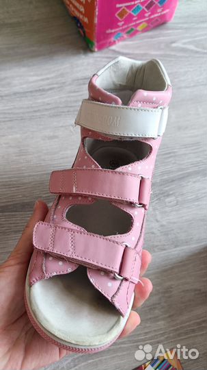 Ортопедическая обувь (сандалии), р.30