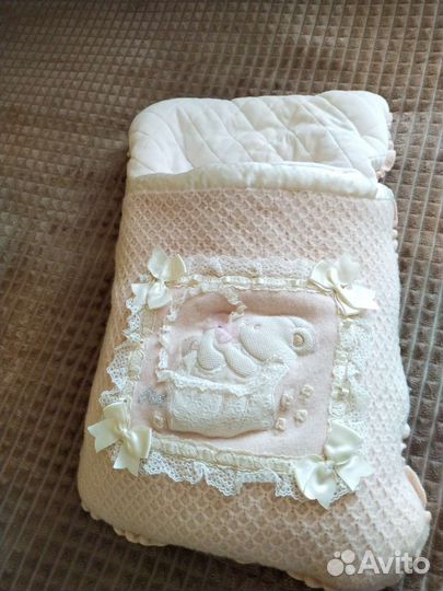 Конверт на выписку зимний для девочки