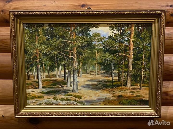 Картина маслом на холсте пейзаж