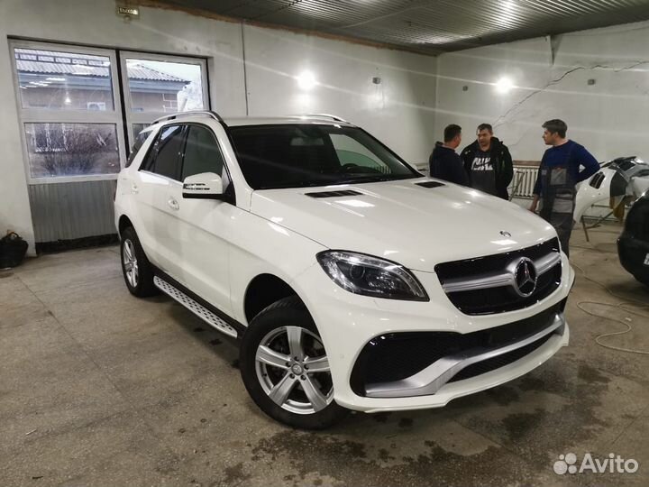 Передний бампер Мерседес мл166 / Mercedes ML166