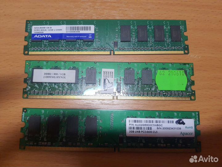 Оперативная память ddr2 2gb для пк