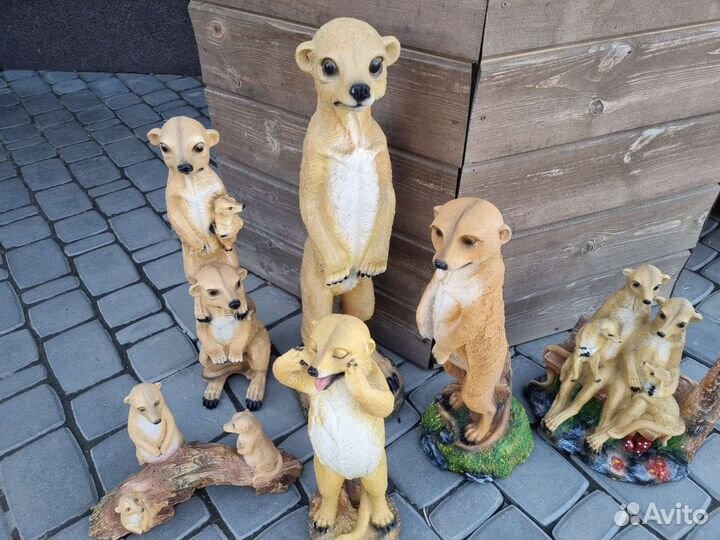 Садовые фигуры из пластика