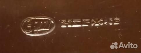 Набор столовых ножей с растительным декором 11шт