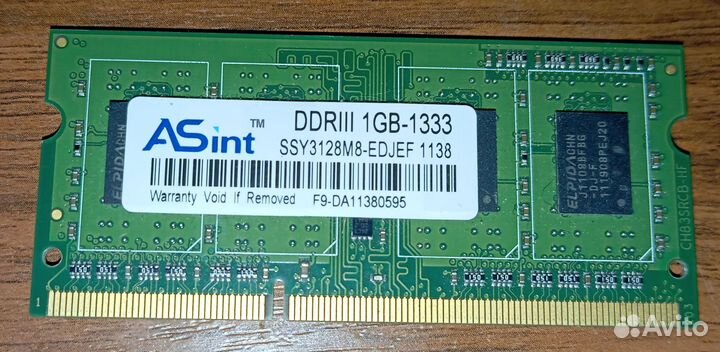 Оперативная память ddr3 ddr2 ddr1