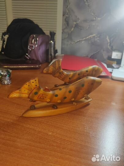 Рыбки деревянные