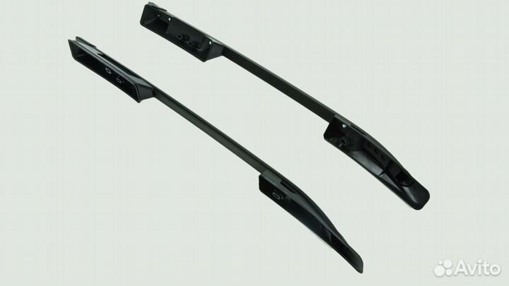 Рейлинги на крышу toyota hilux 2015+ черные