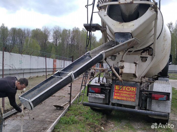 Бетон м300, раствор, бетонный насос