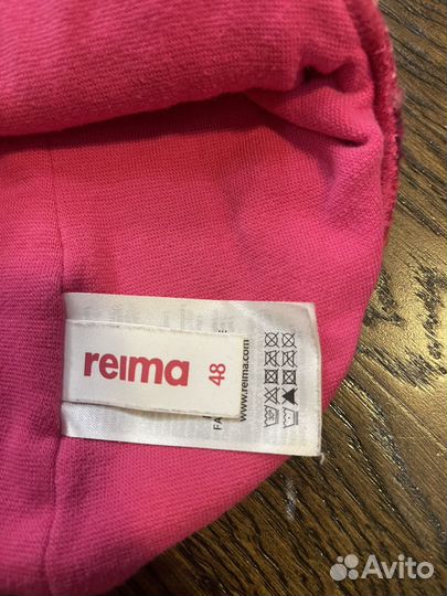 Шапка шлем зимний reima 48 для девочки