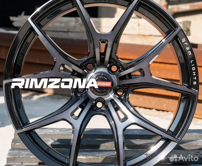 Литые диски rays R18 5x112 ave