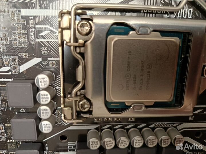 Материнская плата 1151 z270-p +i5 6600 +32gb