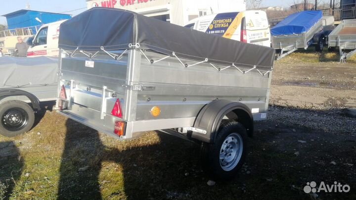 Прицеп бэст с доп. бортом окрашенный