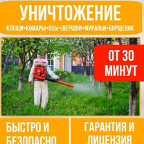Уничтожение клещей,комаров,борщевика, короеда, ос, Северодонецк