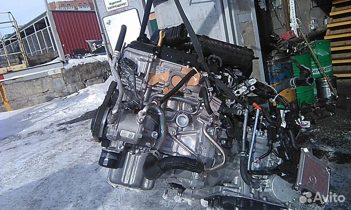 Двигатель в сборе двс suzuki wagon R MH95S R06D 20