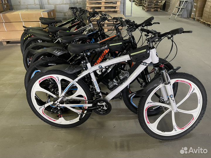 Велосипед на литых дисках