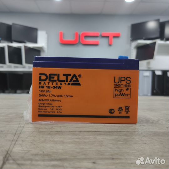 Аккумуляторная батарея для delta HR 12-34 W