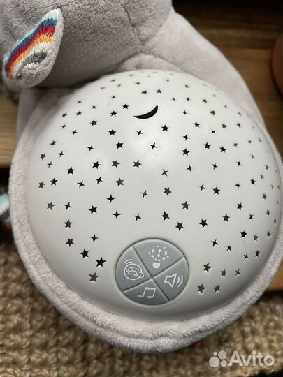 Zazu Музыкальный проектор звездного неба котенок