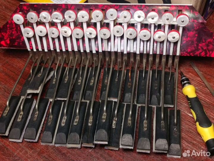 Ремонт гармоней, баянов, аккордеонов