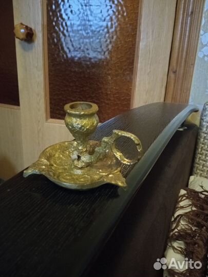 Подсвечник бронза литье