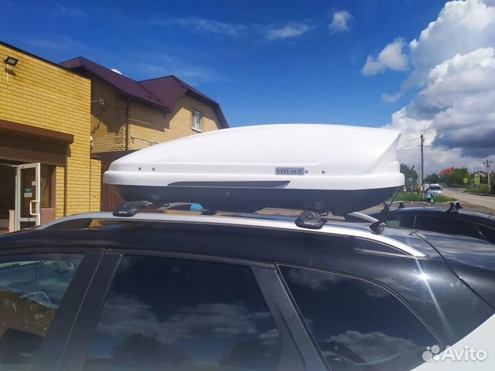 Автобокс Вояж мини 370л на Рено Каптюр