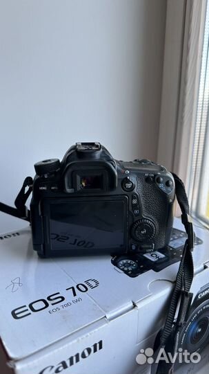 Зеркальный фотоаппарат canon 70D + canon EF 28 mm