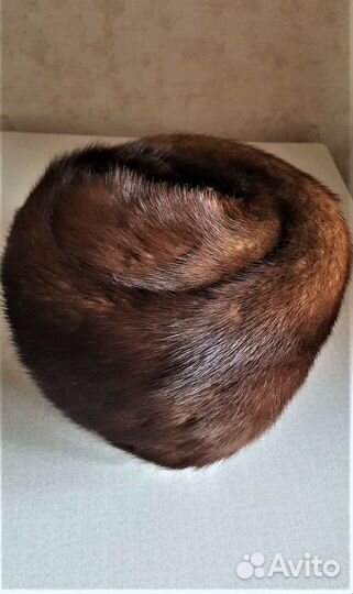 Шапка норковая женская 56 р-р
