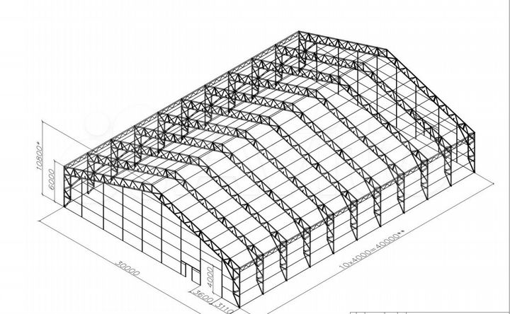 Склад, 1200 м²