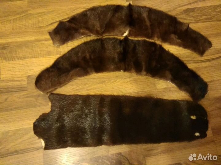 Воротники норковые