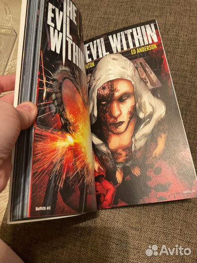 Комикс The evil within графический роман хоррор