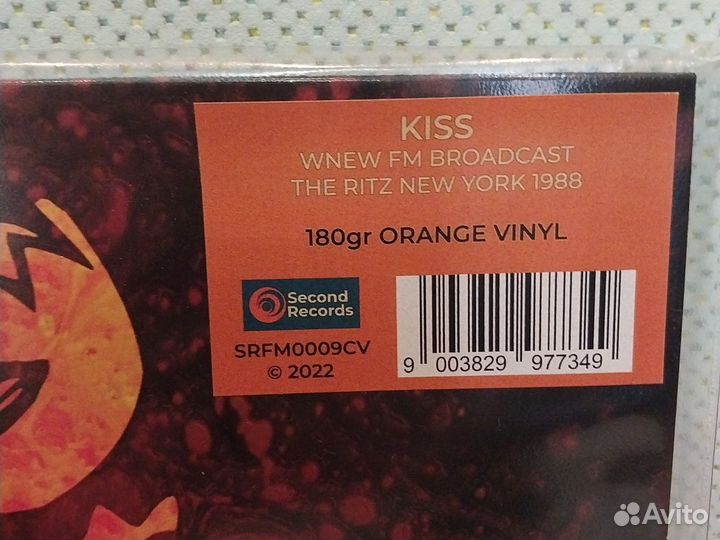 Винил Kiss 1988