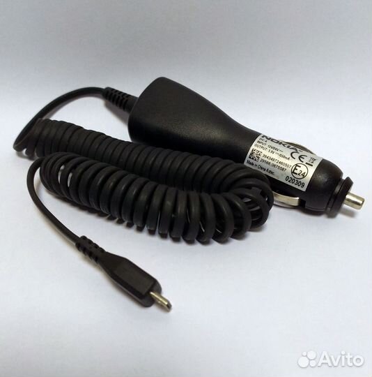 Автомобильное зарядное устройство Nokia DC-6