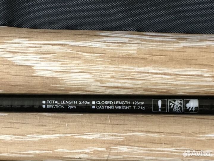 Спиннинг Daiwa Prorex X 2.1м, 2.4м. Тест 7-21 гр