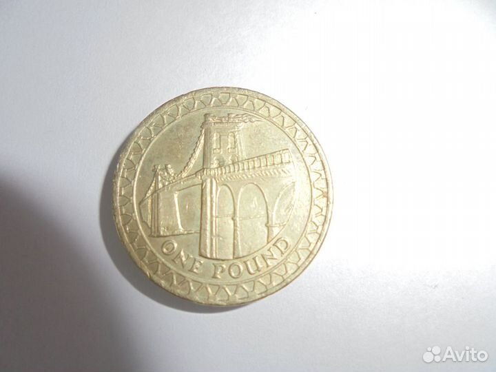 Один фунт Великобритании 1984+1985+2003+2005