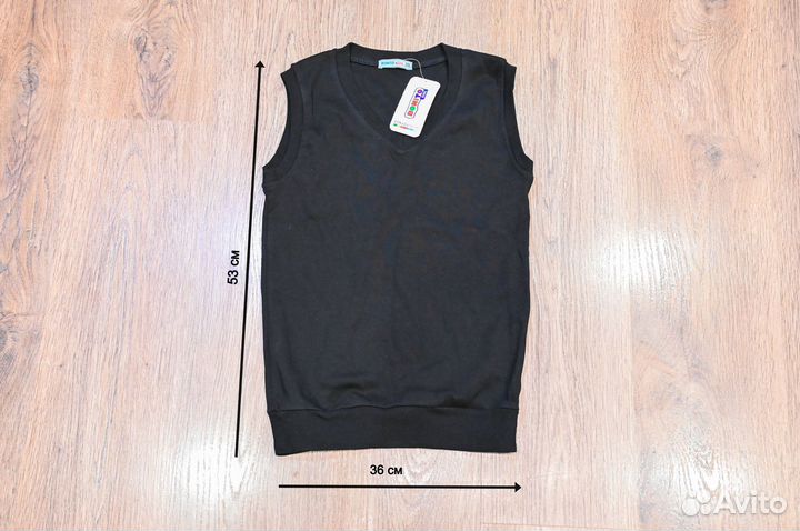 Жилетка детская трикотажная новая р.146