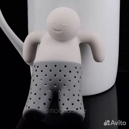 Силиконовый человечек для заварки чая