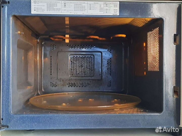 Микроволновая печь samsung с грилем и конвекцией