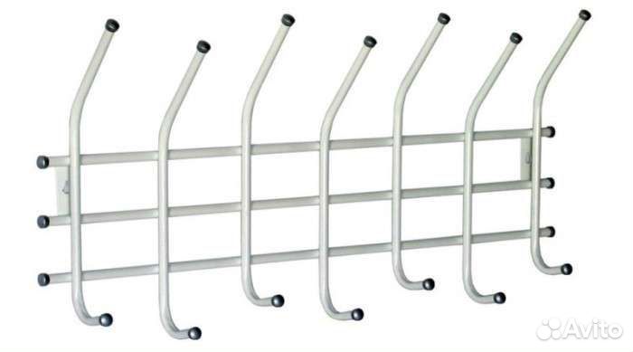 Вешалка настенная металлическая